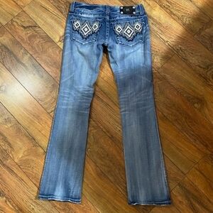 Gorgeous Miss Me Boot Jeans With 34" Inseam